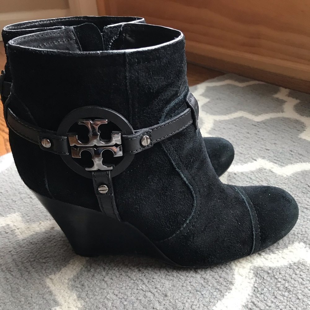 Tory Burch wedge booties